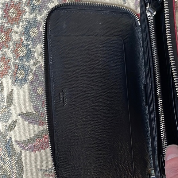 Prada Blue Wristlet Wallet - Picture 7 of 14